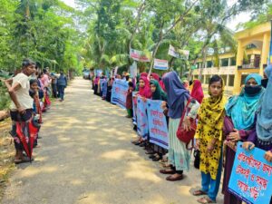 ভোলায় প্রতিবন্ধী ব্যক্তির অধিকার প্রতিষ্ঠাকরণে র‍্যালি ও মানবন্ধন